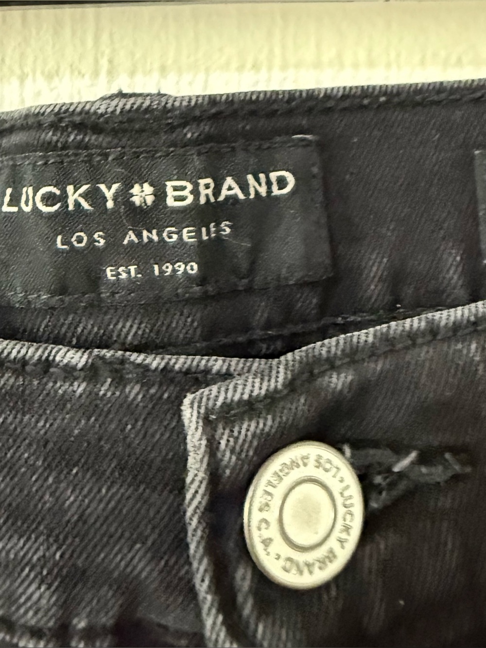 Lucky Brand Women’s Black Skinny Jeans sz 10